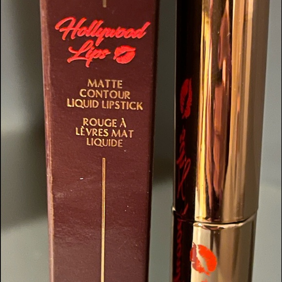 NIB Charlotte Tilbury Pin Up Pink Matte contour liquid lipstick - Picture 4 of 6